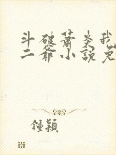 斗破萧炎我是你二爷小说免费阅读