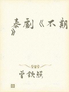 泰剧《不期而爱》