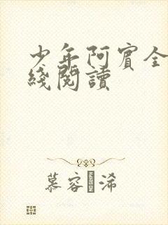 少年阿宾全篇在线阅读