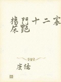 杨门十二寡妇肉床艳