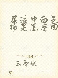 尿液中白色沉淀物是怎么回事