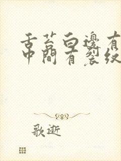 舌苔白边有齿痕中间有裂纹