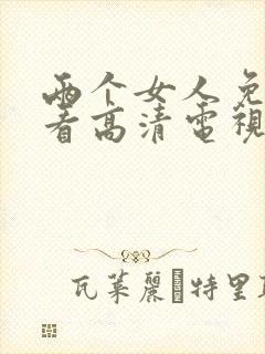 两个女人免费观看高清电视剧日本剧