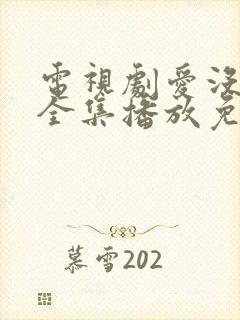 电视剧爱没有错全集播放免费