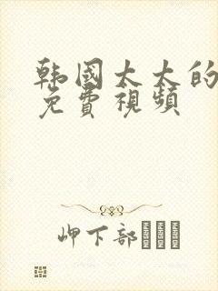 韩国太太的告白免费视频