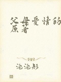 父母爱情的真实原著