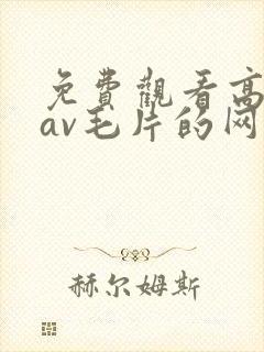 免费观看高清的av毛片的网站