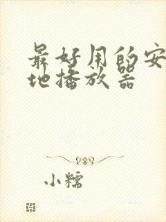 最好用的安卓本地播放器