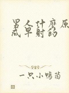 男人什么原因造成早射的