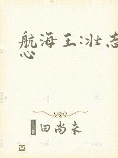 航海王:壮志雄心