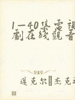 1—40集电视剧在线观看