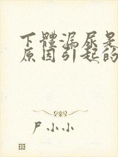 下体漏尿是什么原因引起的