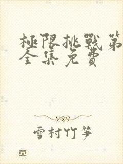 极限挑战第六季全集免费