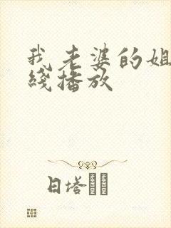 我老婆的姐姐在线播放