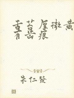 舌苔厚微黄舌边有齿痕