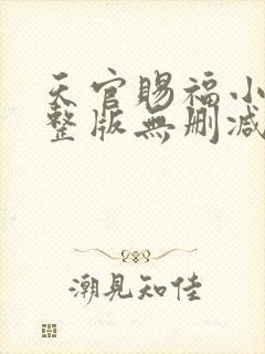 天官赐福小说完整版无删减txt下载