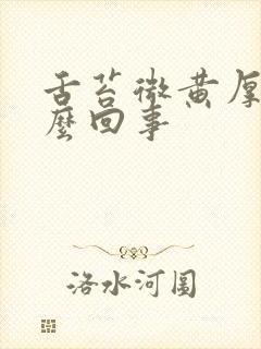 舌苔微黄厚腻怎么回事