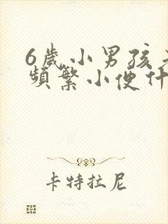 6岁小男孩老是频繁小便什么原因造成的封面