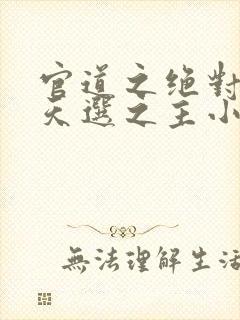 官道之绝对权力天选之主小说完整下载