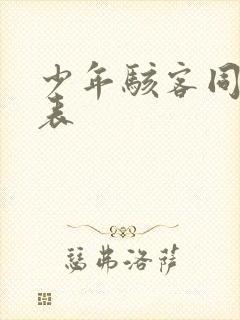 少年骇客同人爱表