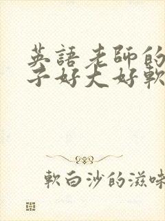 英语老师的小兔子好大好软水