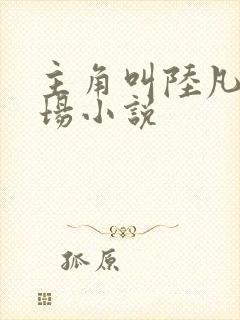 主角叫陆凡的官场小说