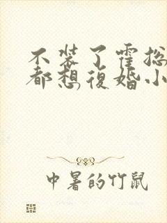 不装了霍总每天都想复婚小说全文免费