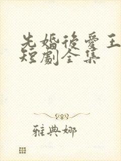 先婚后爱王沐凯短剧全集