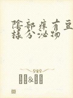 阴部痒有豆腐渣样分泌物