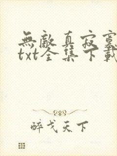 无敌真寂寞林凡txt全集下载