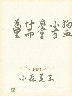 为什么小狗的尿里面会有血