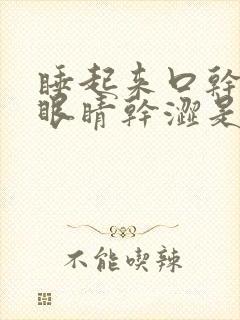 睡起来口干口苦眼睛干涩是什么原因引起的