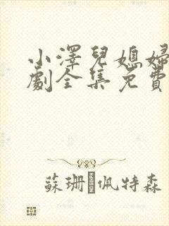 小泽儿媳妇电视剧全集免费观看