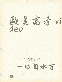 欧美高清 video