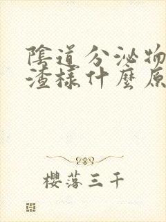 阴道分泌物豆腐渣样什么原因