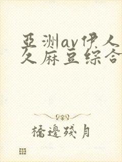 亚洲av伊人久久麻豆综合