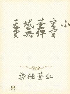 天域苍穹小说免费无弹窗封面