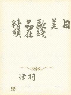 精品欧美日韩视频在线