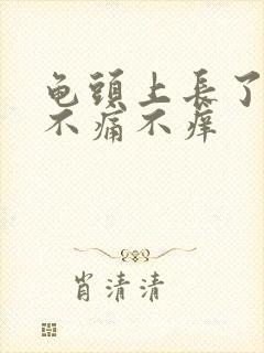 龟头上长了肉粒不痛不痒