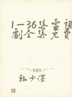 1—36集电视剧全集免费观看封面