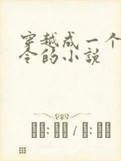 穿越成一个小县令的小说