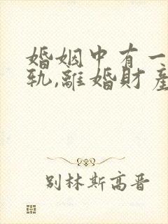 婚姻中有一方出轨,离婚财产如何分割