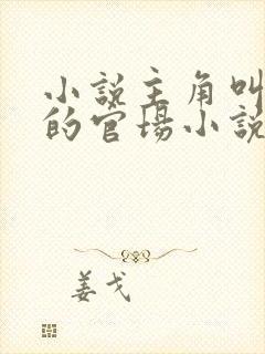 小说主角叫李威的官场小说