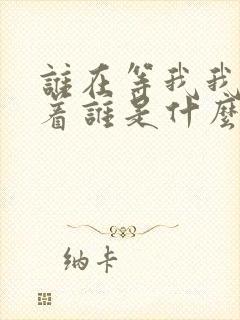 谁在等我我在等着谁是什么歌