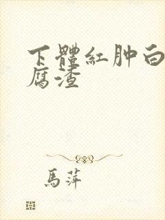 下体红肿白带豆腐渣