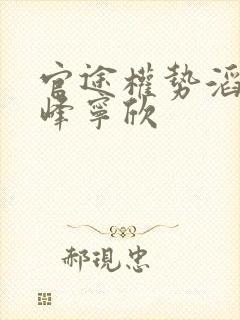 官途权势滔天林峰宁欣