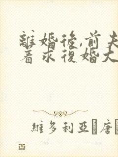 离婚后,前夫哭着求复婚大结局封面