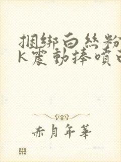 捆绑白丝粉色jk震动捧喷白浆封面