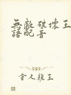 无敌破坏王1国语配音封面