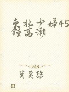 东北少妇45分钟高潮
